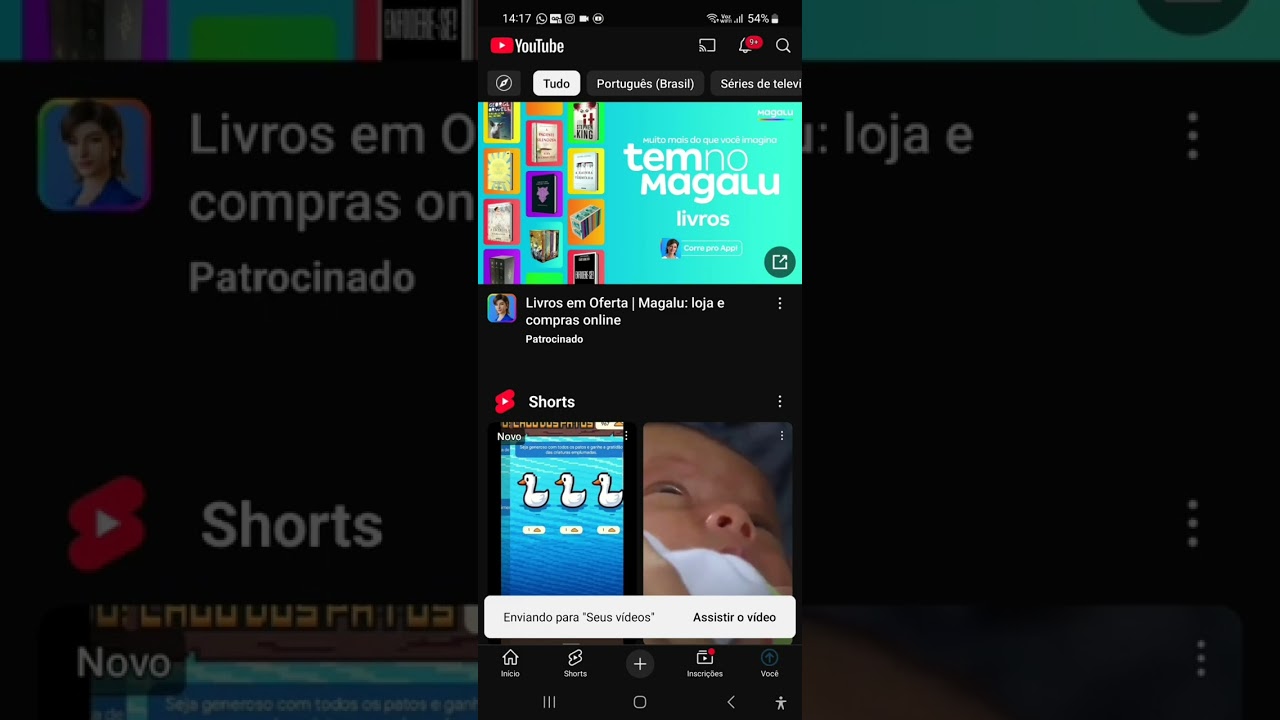 Como Postar O vídeo no youtube? E programar como estreia?Comfira!