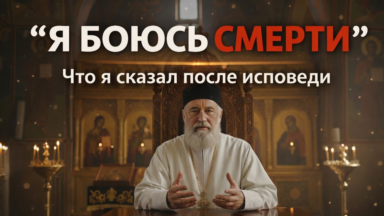 «Я БОЮСЬ СМЕРТИ» Что я сказал пожилой женщине после исповеди