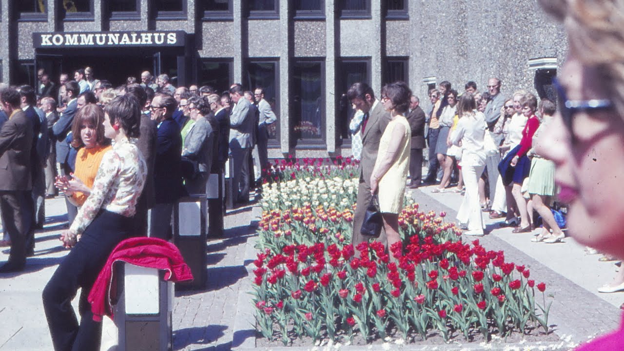 50 år sedan Partille kommunhus invigdes
