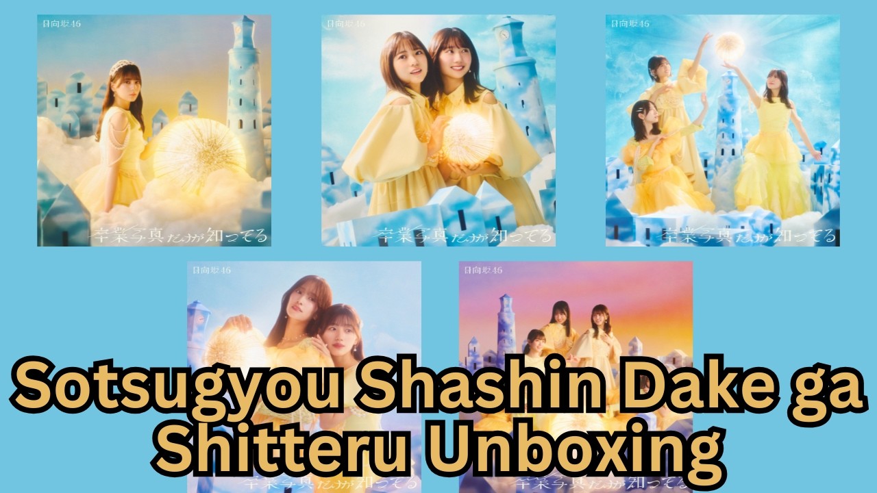 Hinatazaka46 Sotsugyou Sashin Dake ga Shitteru Unboxing