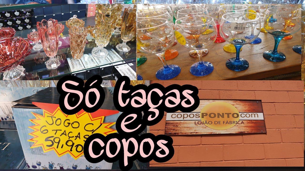 COPOS.COM// SÓ TAÇAS E COPOS DE VIDRO E CRISTAL