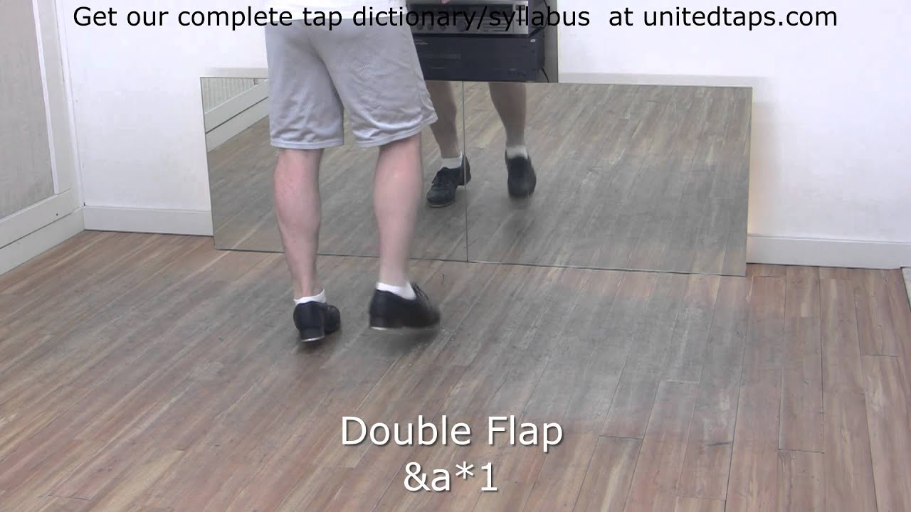 Double Flap Tap Dance Move Shown by Rod Howell