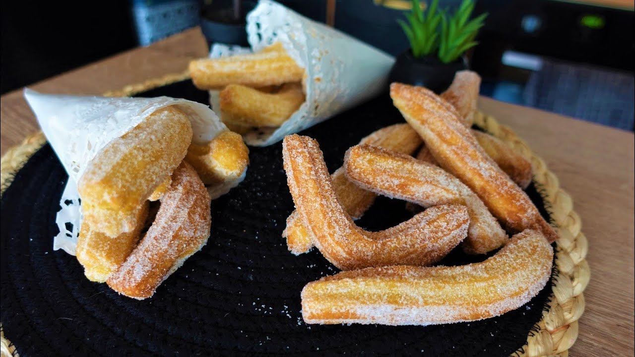 RECETTE des CHURROS fait maison (ou CHICHIS) Churros fête foraine - Recette Facile et Rapide