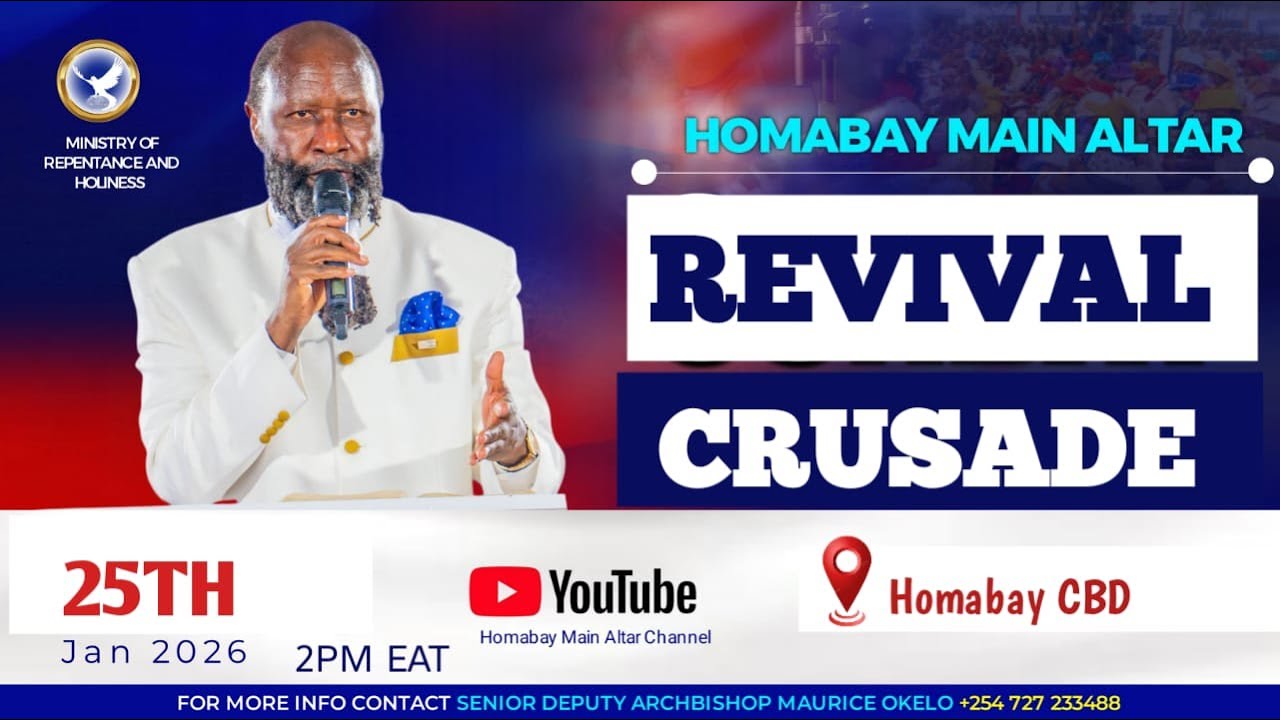 HOMABAY MAIN ALTAR  SUNDAY OPEN AIR CRUSADE II 25TH JANUARY 2026 II LIVE