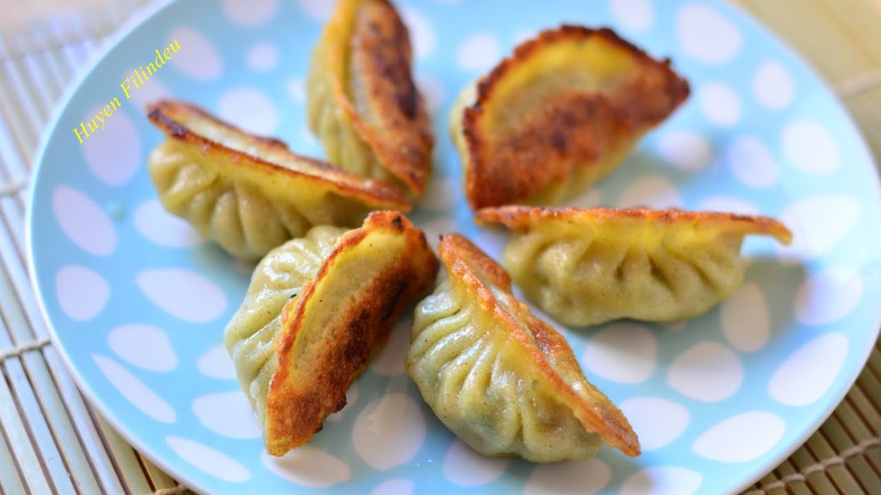 YAKI GYOZA - Ravioli alla piastra❤Ricetta completa💚Full Recipe #HuyenFilindeu
