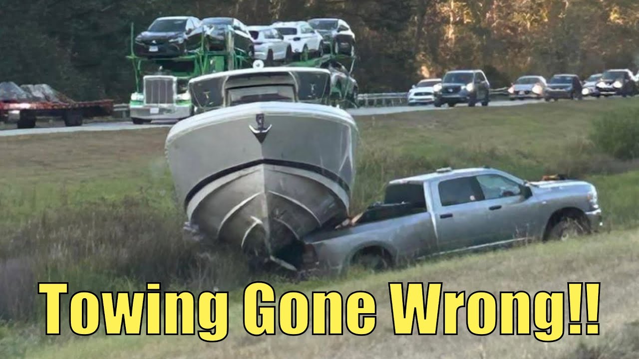 15 Towing Gone Wrong Moments Caught On Camera | Boneheaded Boaters of the Week | Broncos Guru