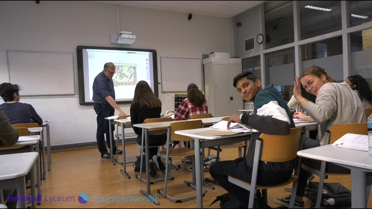 Promovideo voor het Hofstad Lyceum in Den Haag