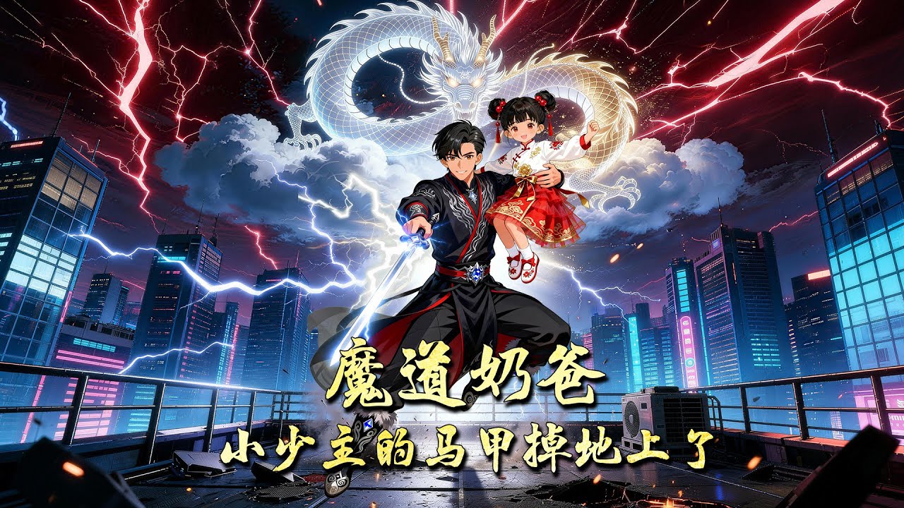 【全網首發🔥】魔道奶爸，小少主馬甲掉地上了｜表面是溫柔奶爸，背地裡是魔道大佬！牧尘不願女兒捲入紛爭，拼命隱藏實力與過往，卻不料小少主實力太強，一個動作就暴露身份～#漫劇 #動漫