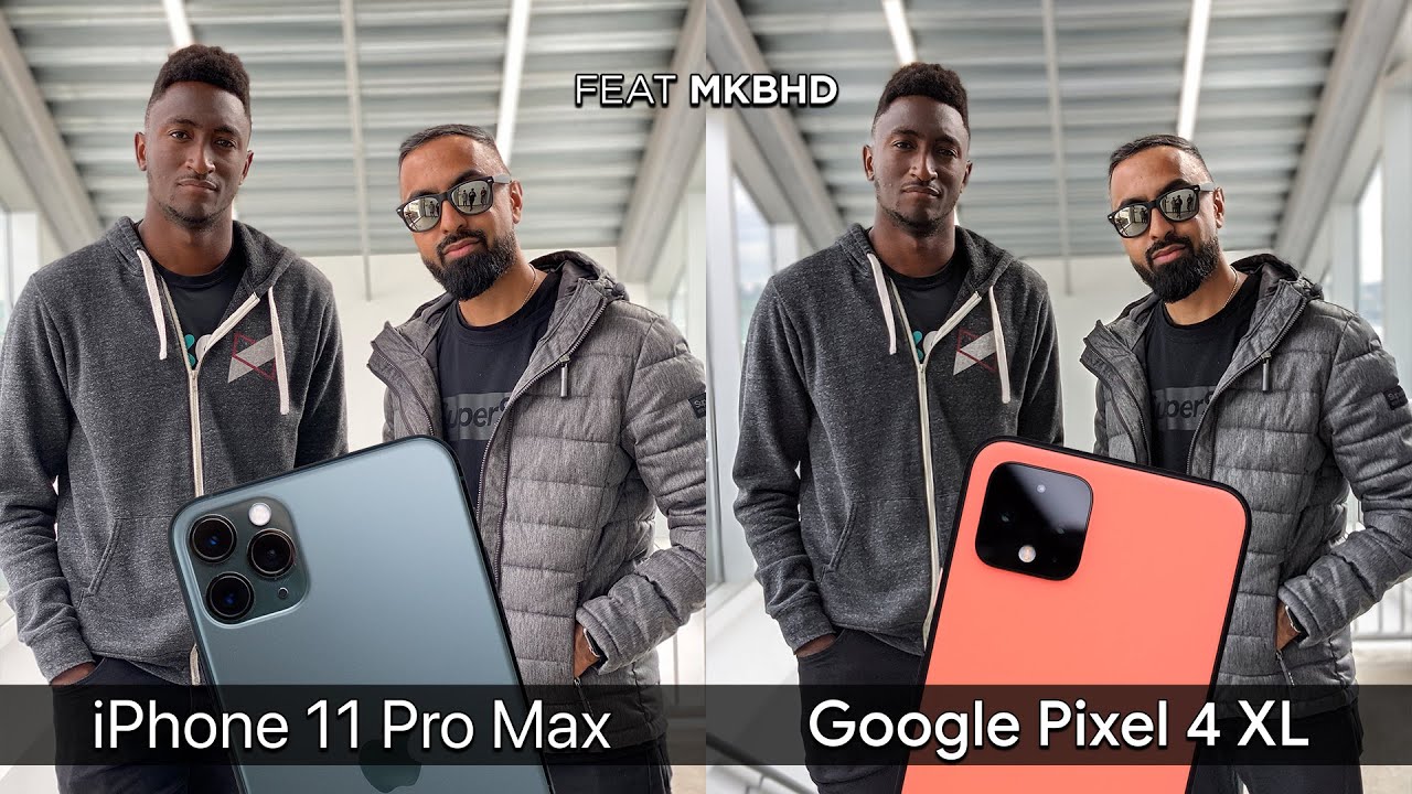 Pixel 4 XL vs iPhone 11 Pro Max Camera Test Comparison feat. MKBHD
