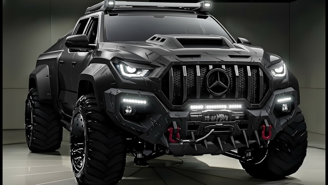 Mercedes-AMG G-TITAN X Black Edition  The Dark Beast That Redefines Power