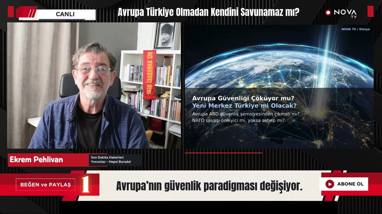 🚨 Avrupa Güvenliği Çöküyor mu? Yeni Merkez Türkiye mi Olacak? | Ekrem Pehlivan
