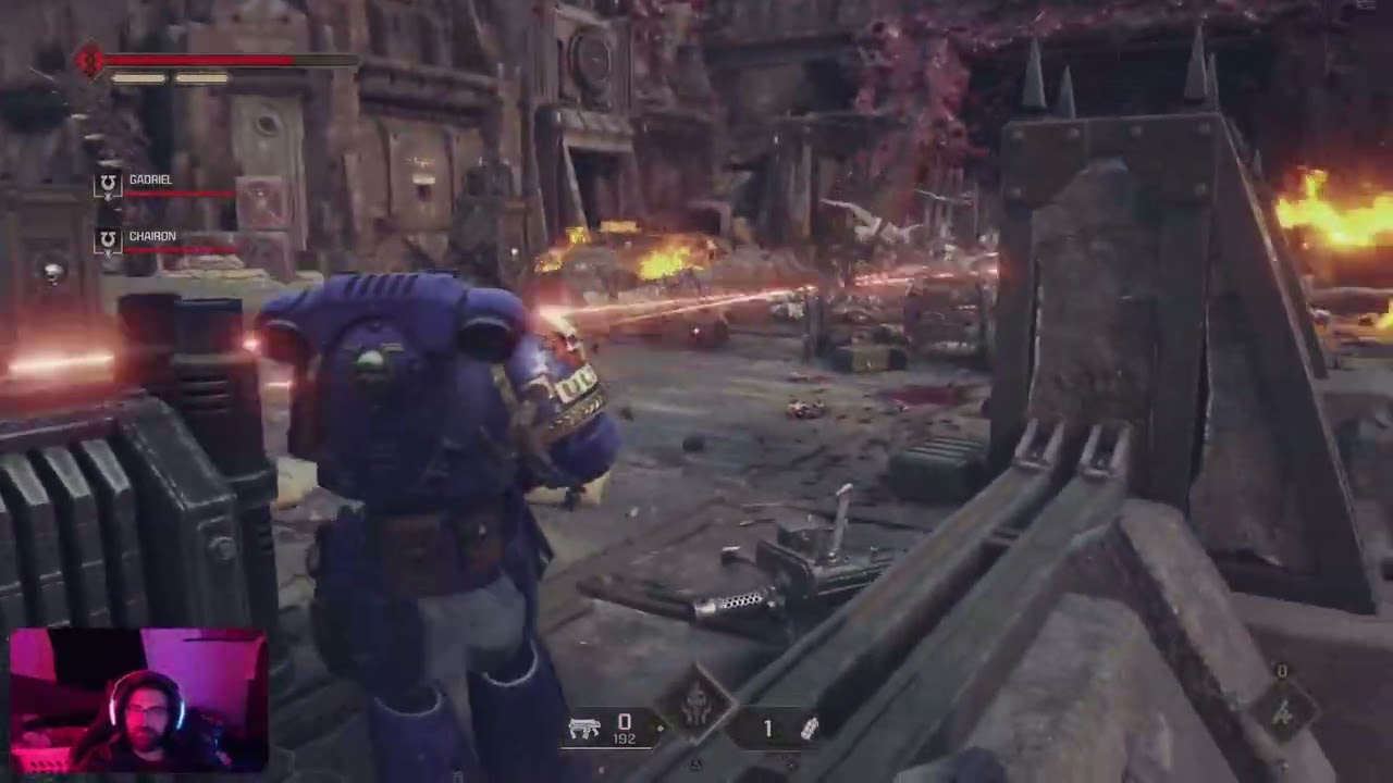 Warhammer Space Marine FIRST TIME Day 2