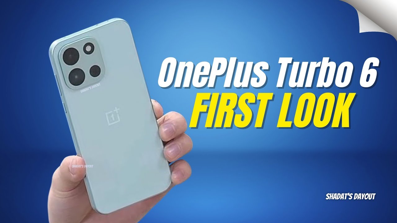 Первый тизер OnePlus Turbo 6 &mdash; наконец-то он здесь!