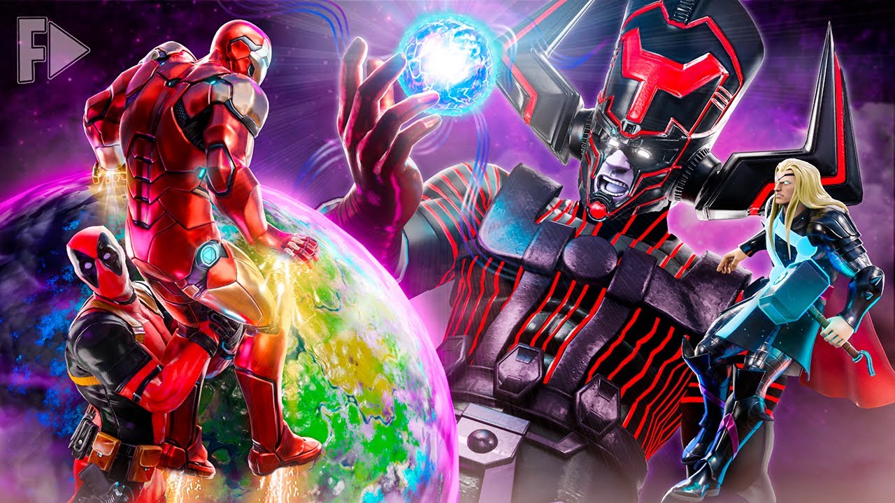 A BATALHA CONTRA GALACTUS! DESENTUPIMAN - Fortnite Movie