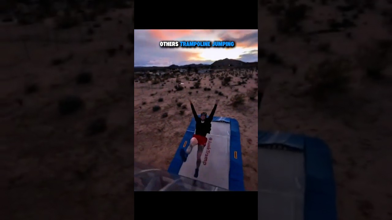 Others trampoline jumping vs the last one 🔥 #shorts #trollface