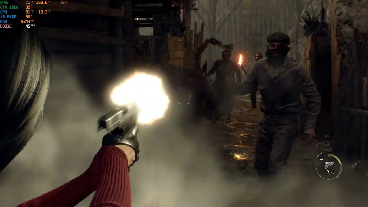 Resident Evil 4 Separate Ways on GTX 1080 | 2k High Setting Gameplay in 2025