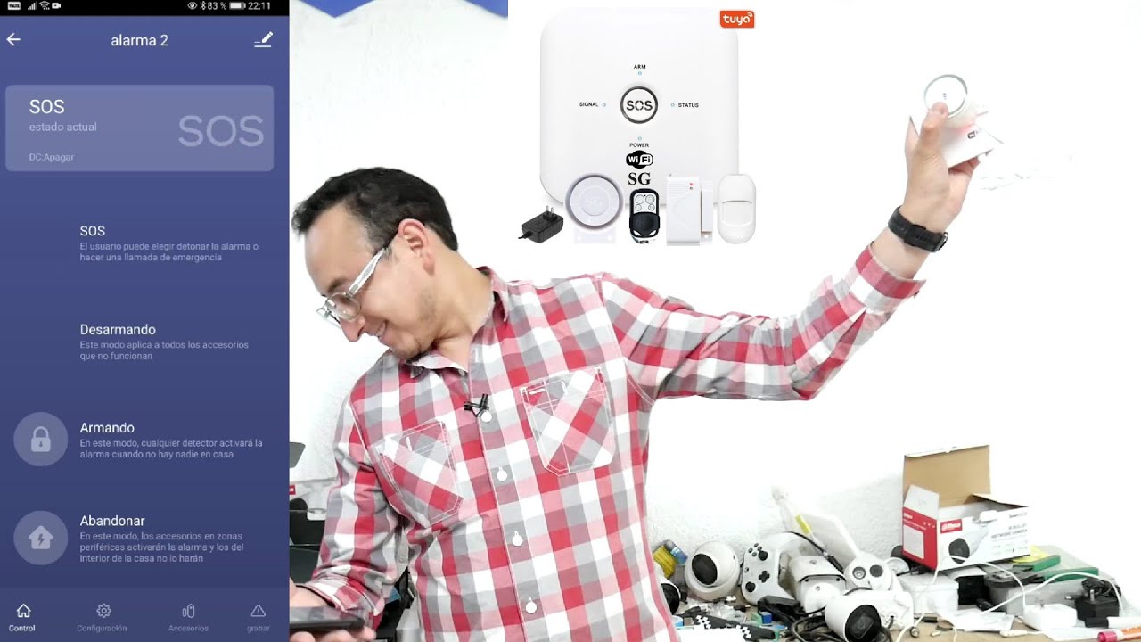 ¿Cuál es LA MEJOR ALARMA WiFi y GSM? TUYA Smart