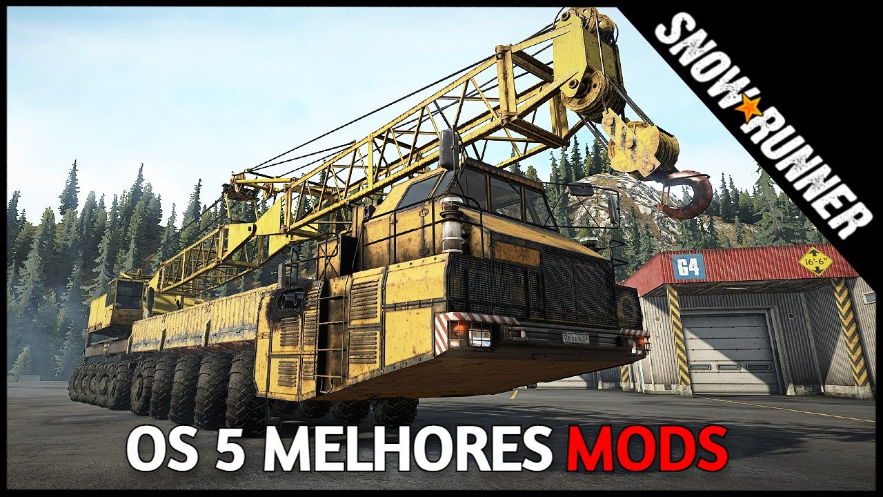 OS 5 MELHORES MODS DE CAMINHÕES DO SNOWRUNNER