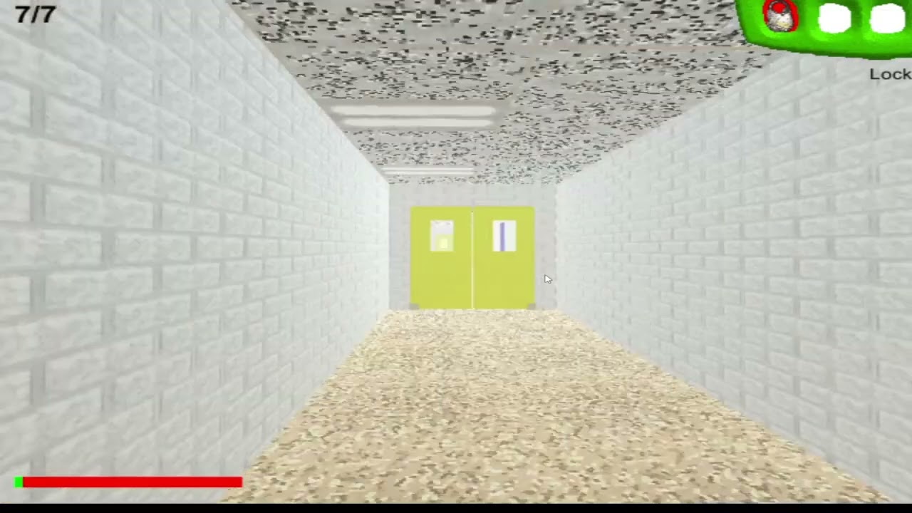 граю в гру Baldi's basics in education and learning (МОД) №1