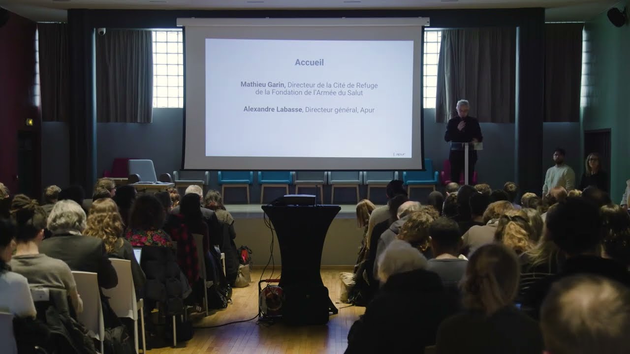 Conférence Errance et marginalités dans le Grand Paris - Ouverture