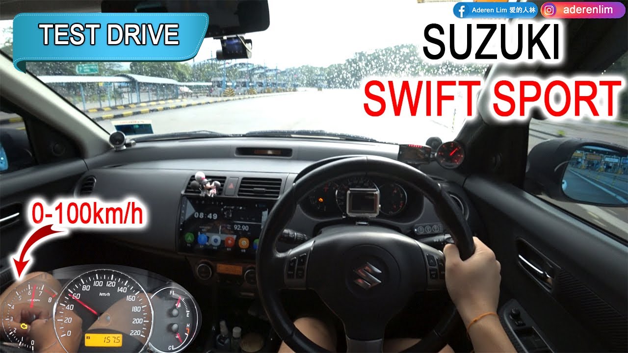 Part 1 | ZC31S Suzuki Swift Sport 1.6L 5MT | Malaysia #POV [Test Drive] [CC Subtitle]