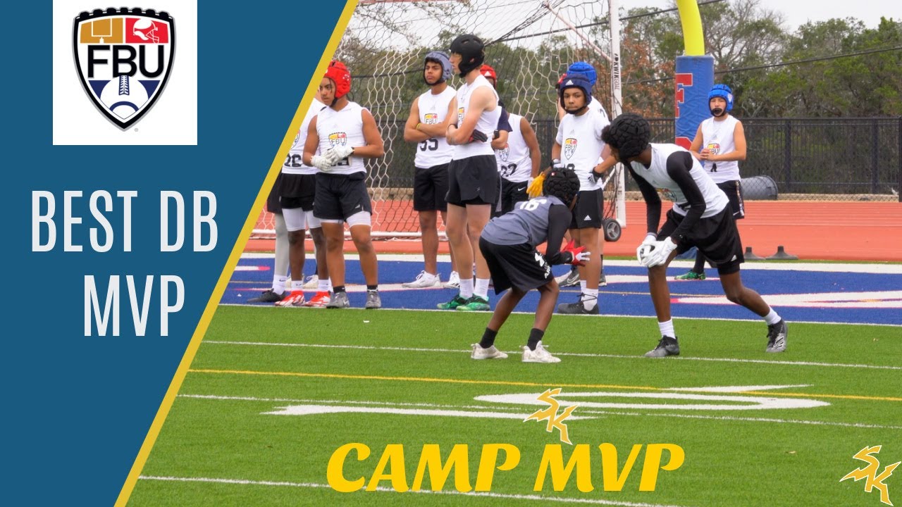 FBU San Antonio Camp. I won middle school CAMP MVP as the best DB and Im only a 6TH GRADER!