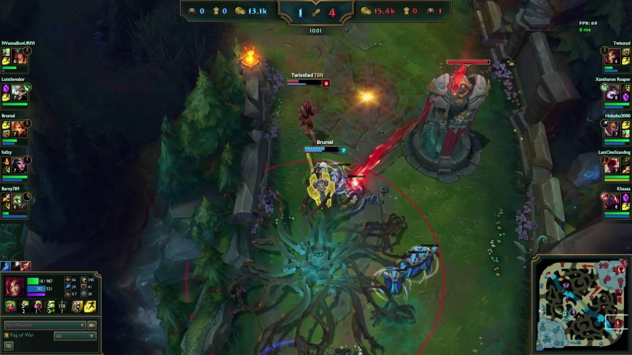 Zyra Outplay - Double Kill