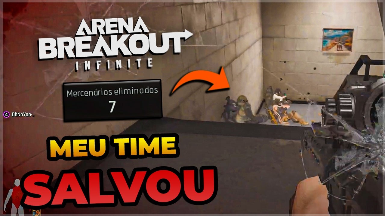 ESSA RAID NO AEROPORTO SÓ TERMINOU BEM POR CAUSA DO TIME NO ARENA BREAKOUT INFINITE