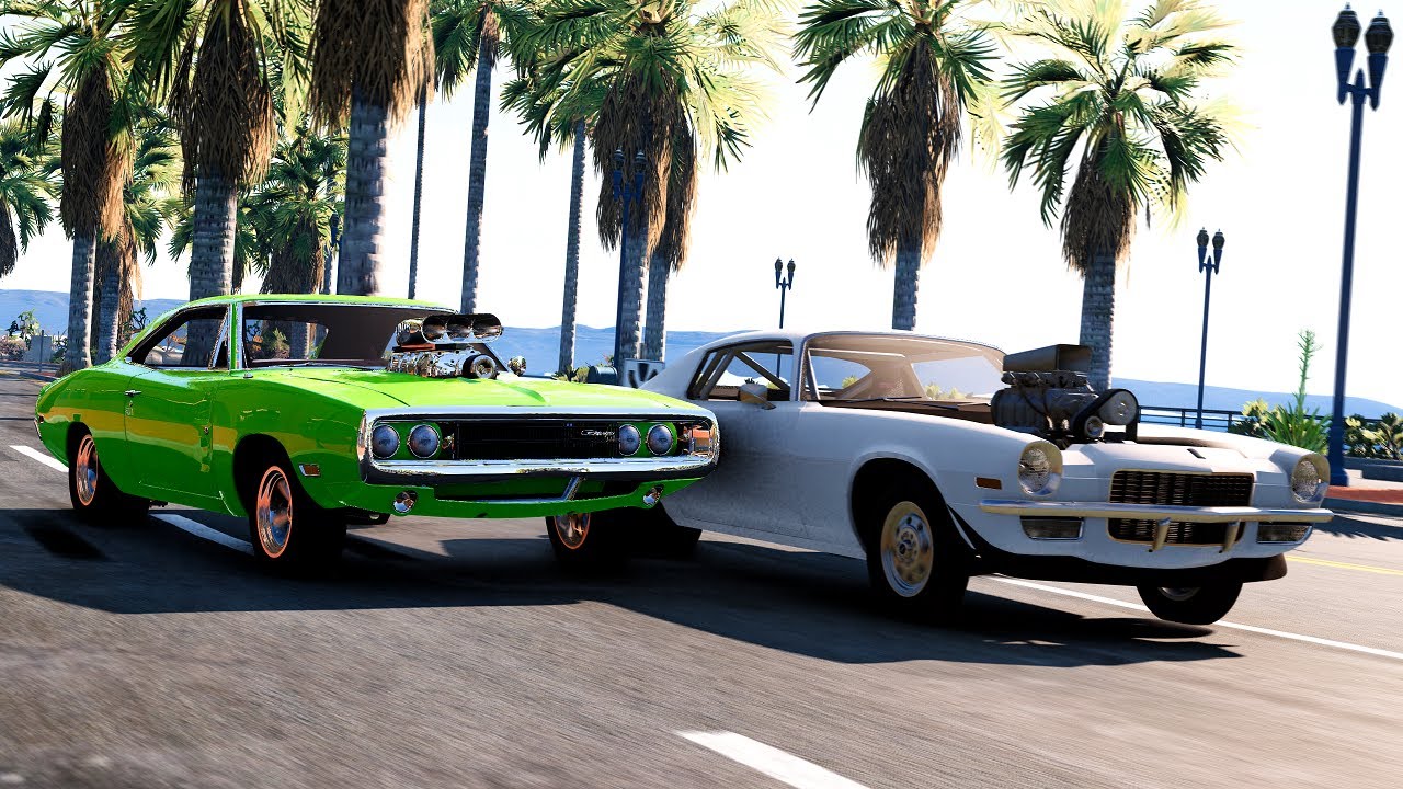 Realistic Street Racing Crashes #10 - BeamNG.Drive