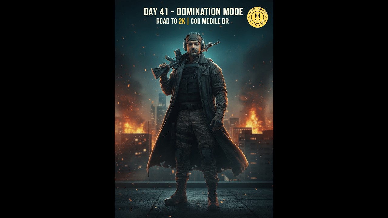 🔴LIVE: Day 41 : DOMINATION MODE: ON! 😈 Day 41: No Mercy in Legendary | Road to 2K #CODM #CODMobile