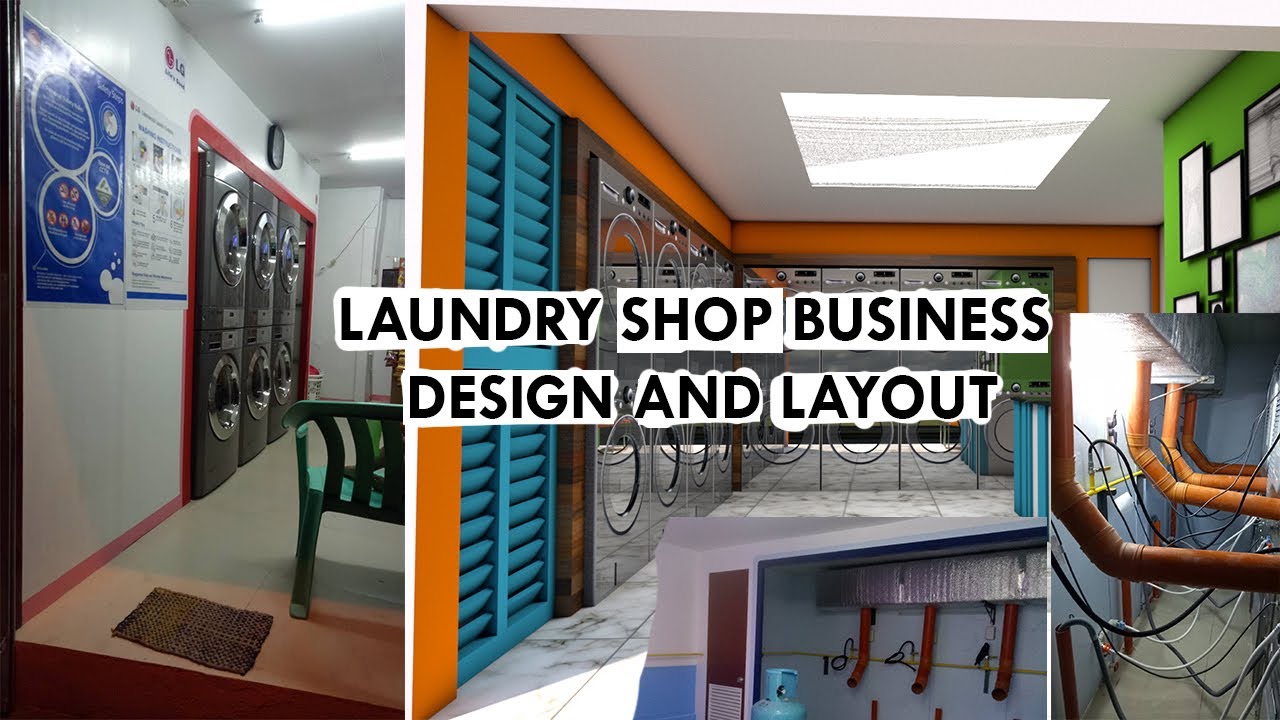 Laundry Shop Business Design and Layout