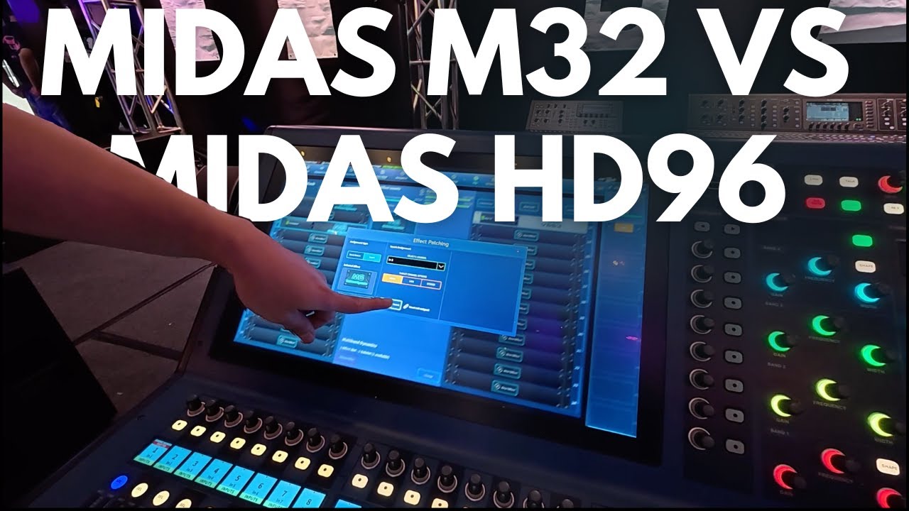 Midas HD96 144 Input Channels? - Gracia Auvindo Pro AVL 2025