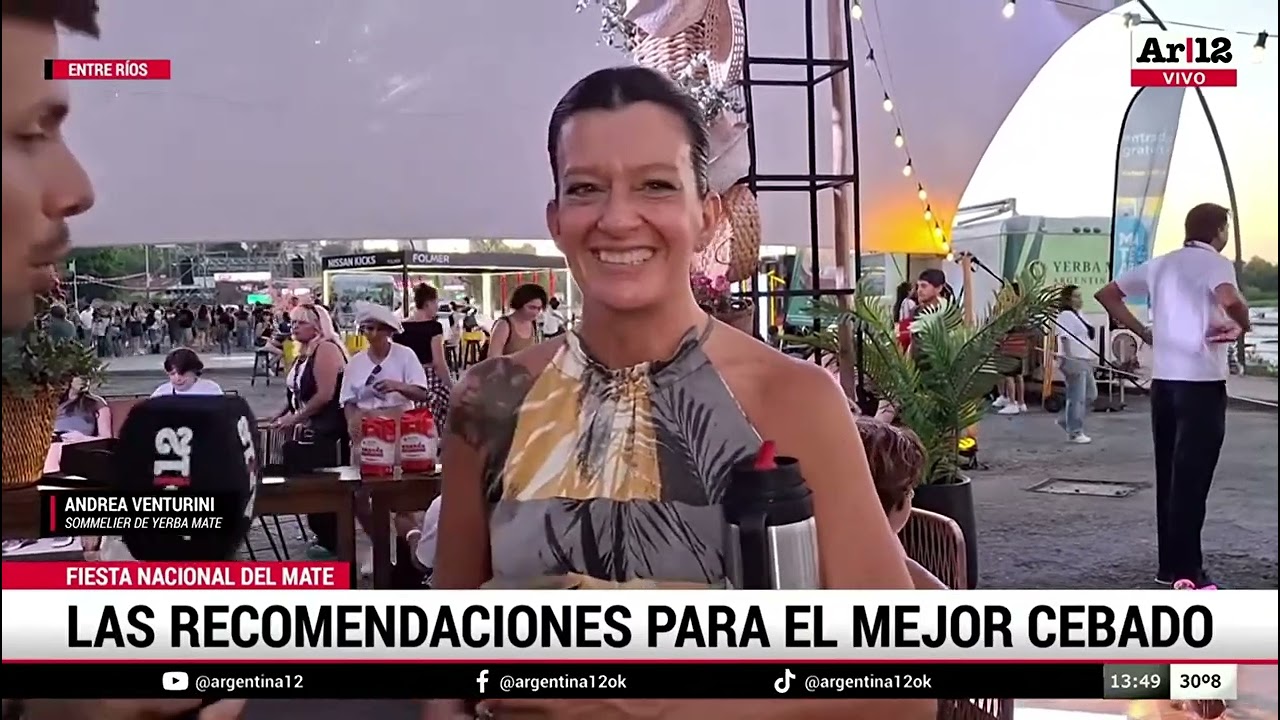 Fiesta del Mate I Andrea Venturini y los secretos del buen cebador
