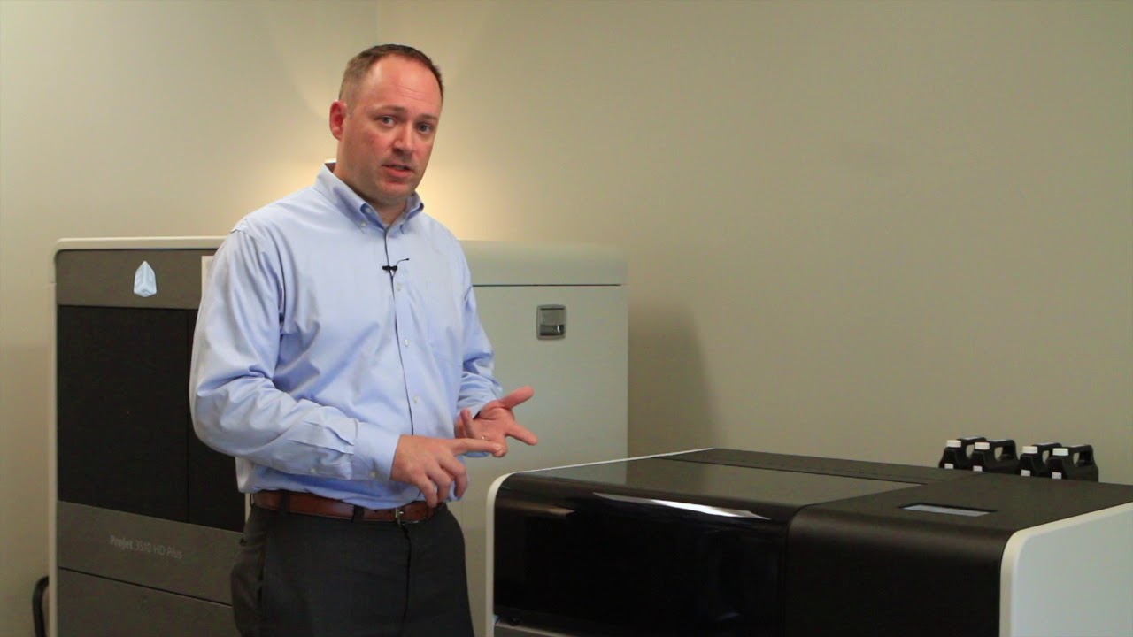 Pro Jet 2500 Plus from 3D Systems- A Hot Minute with 3D Printed Parts