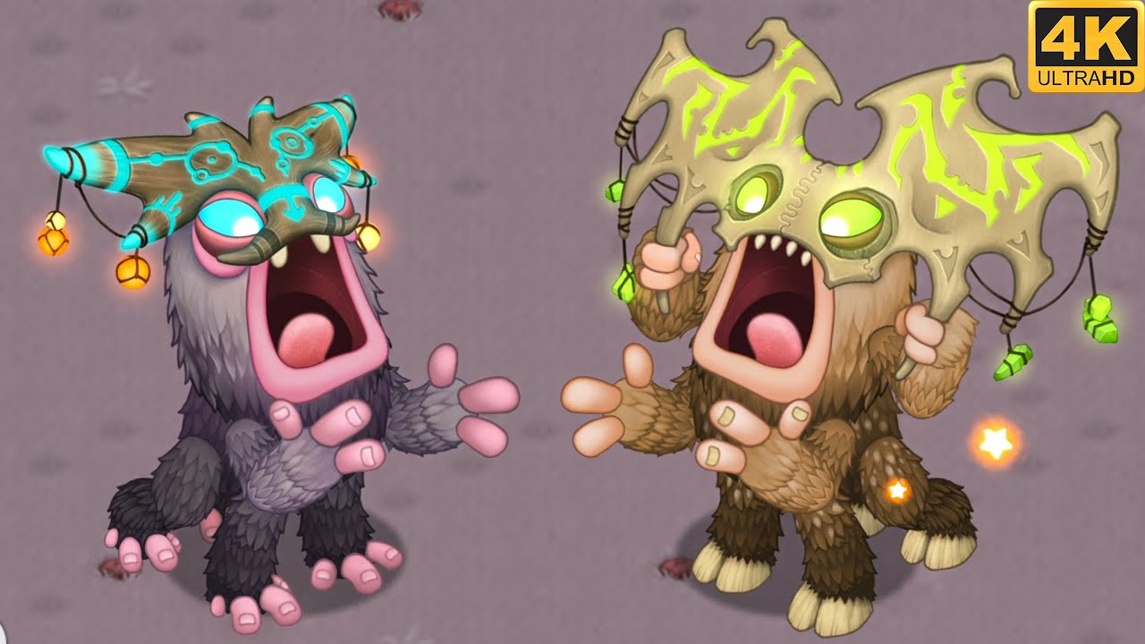 Rare Enchantling - Comparison (My Singing Monsters) 4k