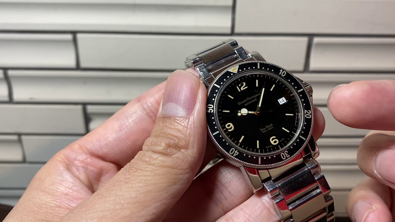 第181集 Girard Perregaux Sea Hawk/勿用勞力士的世界看世界/90年代的夜光可以是鴛鴦/勞力士帝舵以外的懷舊味道潛水錶選擇