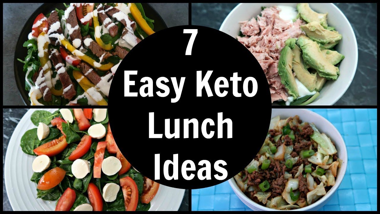 7 Quick Keto Lunch Ideas | Easy Low Carb Lunch Recipes