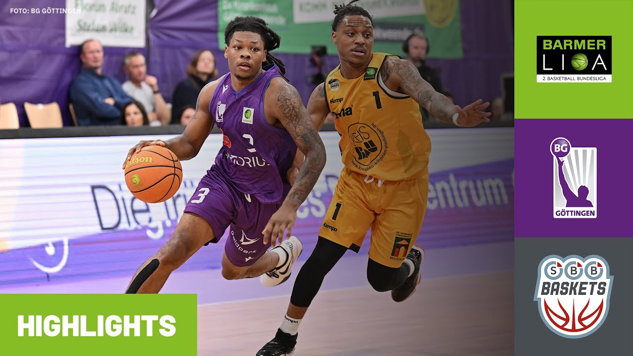 ProA: BG Göttingen vs. SBB Baskets Wolmirstedt| Highlights