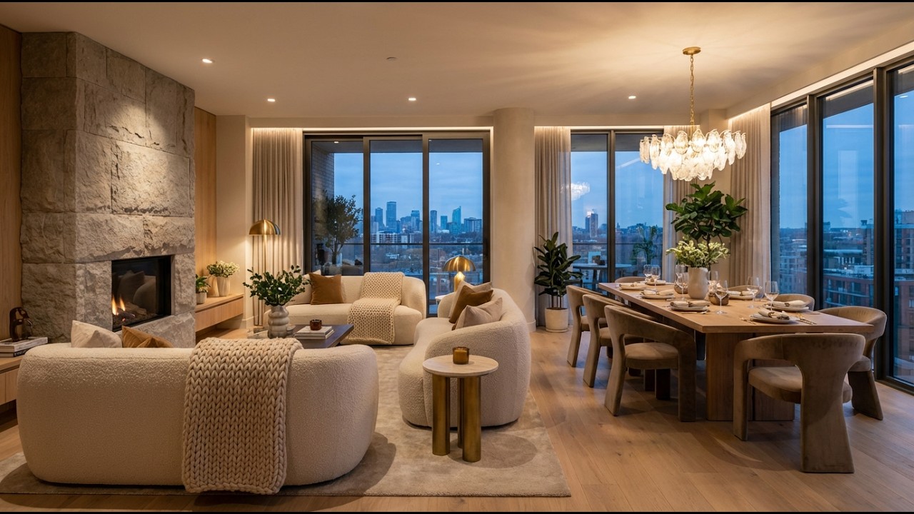 Тренды Интерьера 2026: Идеи Гостиной и Столовой в Стиле Modern Quiet Luxury