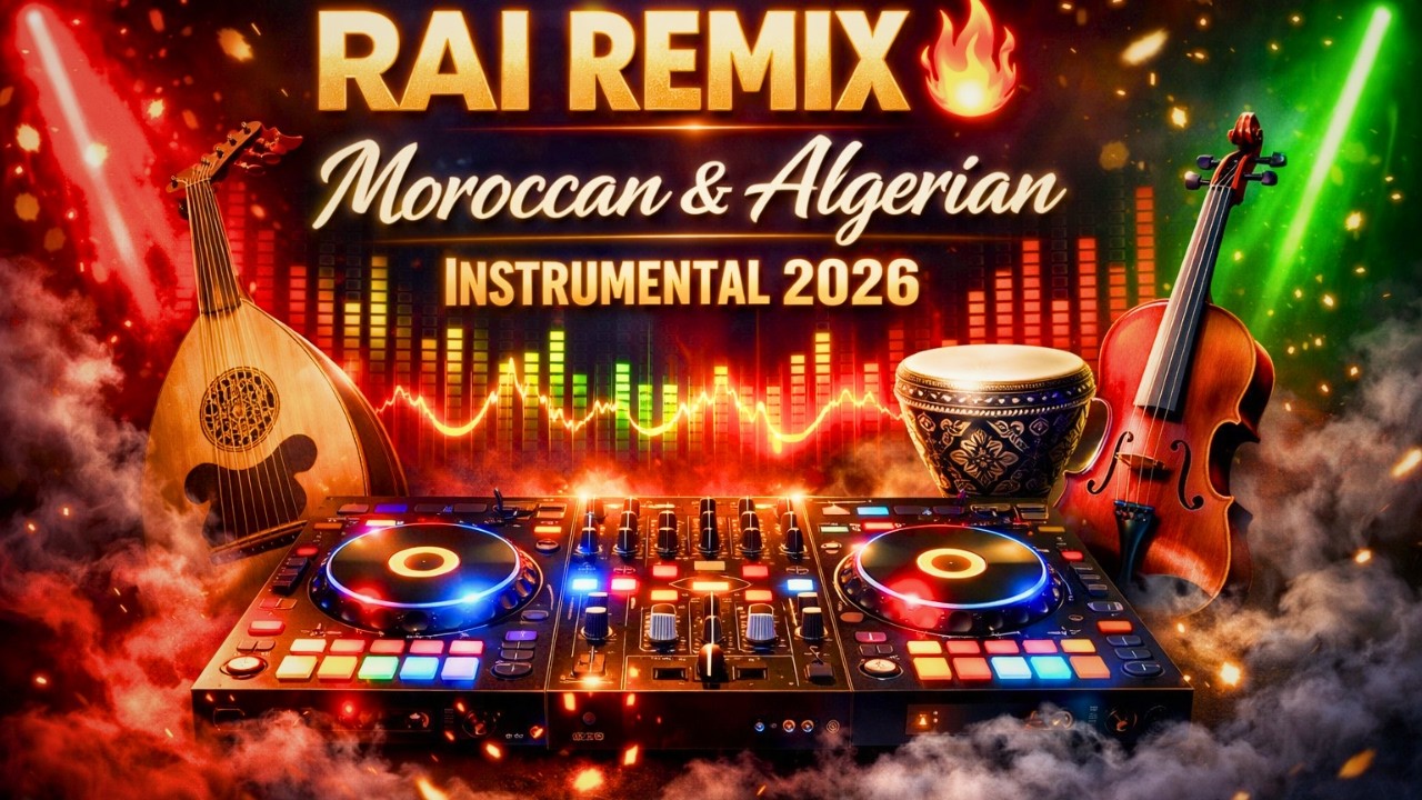 موسيقى راي ريمكس مغربي جزائري حماسي 🔥 RAI REMIX مغربي جزائري | بدون غناء 2026