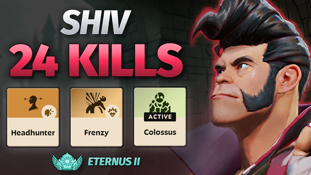 Shiv: TANKY GUN KILLS Build, Eternus Ranked Deadlock Replay
