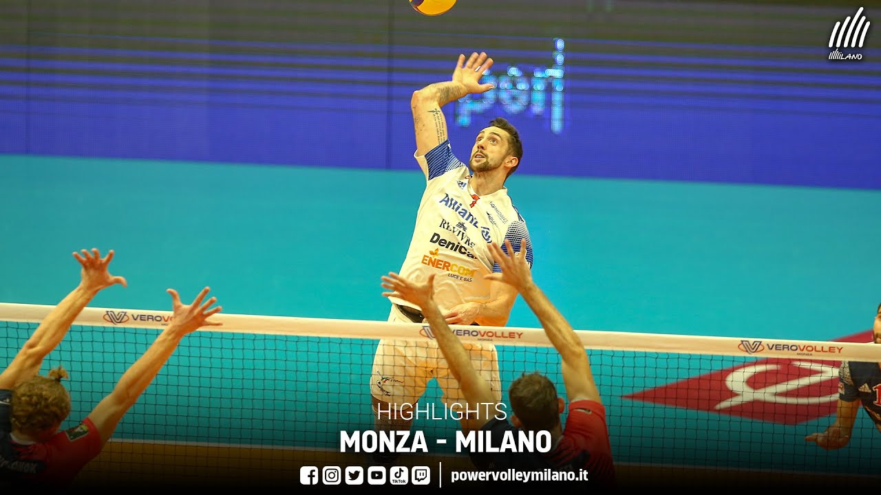 Superlega, highlights Monza - Milano