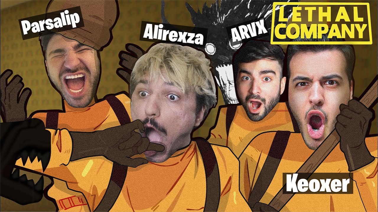 ریدیم به خودمون Lethal Company ALIREXZA | @KeoxerGame | @Parsalipgaming | @mrarvx