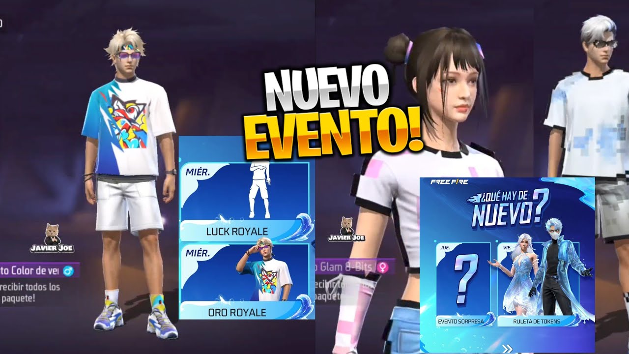 R&Aacute;PIDO NUEVA ORO ROYALE Y EMOTE GRATIS  AGENDA SEMANAL EVENTO SORPRESA  NUEVA ACTUALIZACI&Oacute;N FF