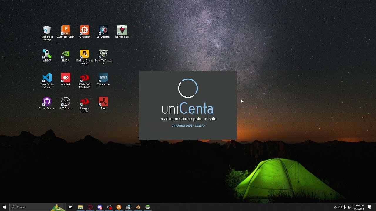 Cargar base de datos lista para trabajar Unicenta oPos