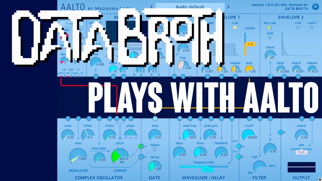 Playing with Madrona Labs Aalto