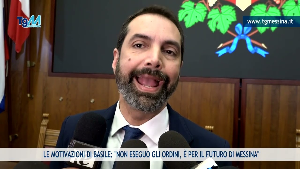 Le motivazioni di Basile: 