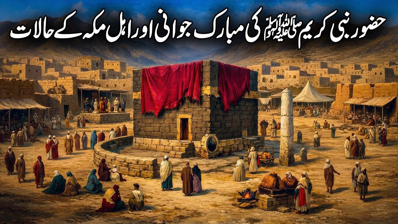 Huzoor Nabi Kareem ﷺ Ki Mubarak Jawani Aur Ahl e Makkah Ke Halaat