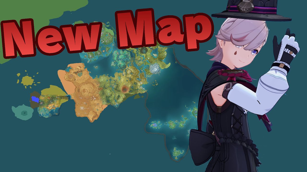 I Mapped Out Genshin Impact for A Third Time