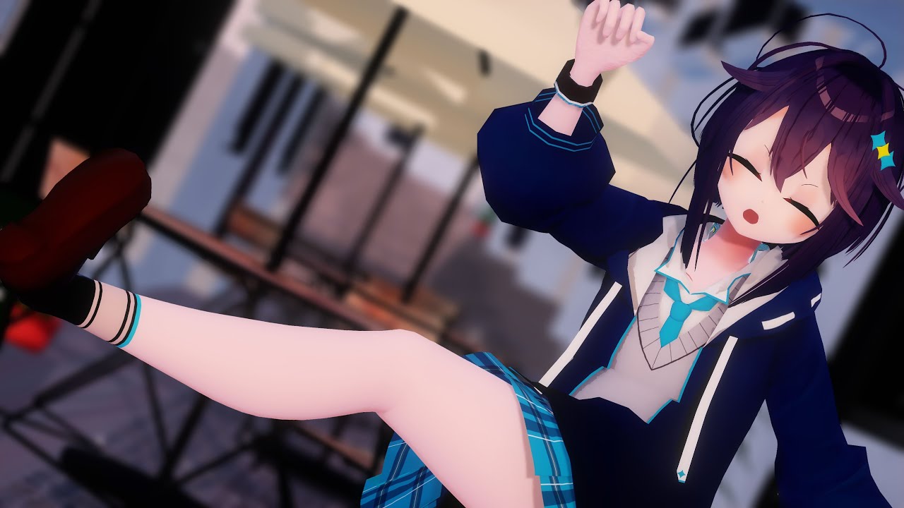 【にじさんじMMD】空星きらめが可愛く「シュガーソングとビターステップ / Sugar Song to Bitter Step」【4K】